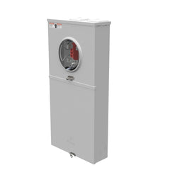 Milbank U5168-XTL-200-KK-CECHA 4 Term, Ringless, 2 Small Closing Plates, 1-200 Amp, Main Breaker, 8 Branch Circuit, Horn Bypass, Commonwealth Edison Chicago Housing Authority