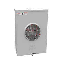 Milbank U4701-XL Single Position Meter Socket 200 Amp 3 Phase Ringless Lever 7 Term OH UG 600V