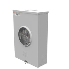 Milbank U4701-XL Single Position Meter Socket 200 Amp 3 Phase Ringless Lever 7 Term OH UG 600V