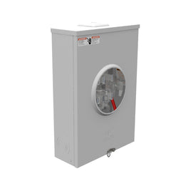 Milbank U4701-XL Single Position Meter Socket 200 Amp 3 Phase Ringless Lever 7 Term OH UG 600V