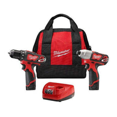 Milwaukee 2494-22 M12 Drill Impact Combo Kit 12V 2-Tool 2407-20