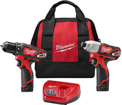 Milwaukee 2494-22 M12 Drill Impact Combo Kit 12V 2-Tool 2407-20