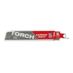 Milwaukee 48-00-5201 The Torch Carbide Teeth SAWZALL Blade 7 TPI 6 In