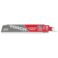 Milwaukee 48-00-5201 The Torch Carbide Teeth SAWZALL Blade 7 TPI 6 In