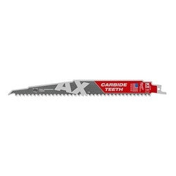 Milwaukee 48-00-5226 The Ax with Carbide Teeth SAWZALL Blade 9 in 5 TPI