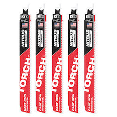 Milwaukee 48-00-5562 9 7TPI The Torch for Cast Iron with NITRUS CARBIDE 5PK