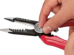 Milwaukee 48-22-3079 Combination Wire Pliers 6-in-1 1-Handed Spring Loaded