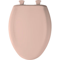 Bemis 1200SLOWT063 Elongated Closed Front Toilet Seat in Venetian Pink