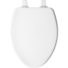 Bemis 1600E4390 Ashland Elongated Toilet Seat Cotton White