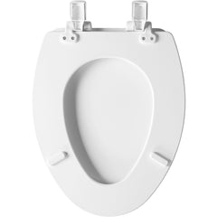 Bemis 1600E4390 Ashland Elongated Toilet Seat Cotton White