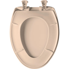 Bemis 1200SLOWT643 Elongated Plastic Toilet Seat in Desert Bloom