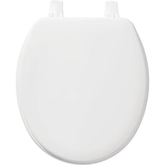 Bemis BB540000 Round Closed Front Toilet Seat with Cover in White