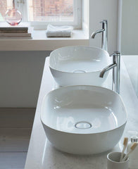 Duravit 0379600000 Luv 23-5/8 x 15-3/4 in. Oval Drop-in Bathroom Sink in White