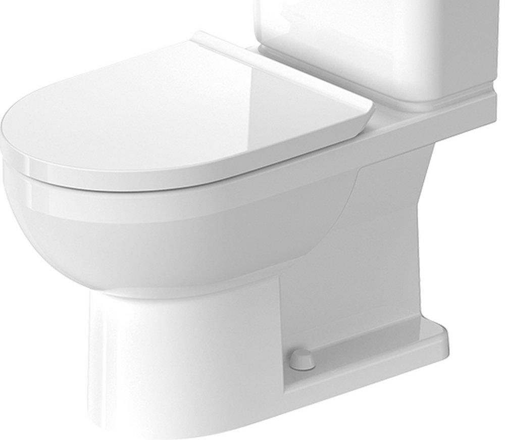 Duravit 2188010000 DuraStyle Elongated Toilet Bowl in White