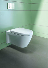 Duravit 2533090092 Starck 2 Elongated Toilet Bowl in White