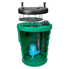 Little Giant 509662 4/10 hp 120V Sewage Package