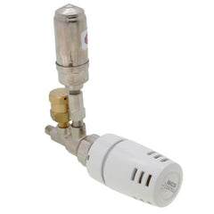 Macon Controls MAC-OPSK-W/EVO 1/8 Threaded One-Pipe Steam Straight Valve Assembly with EVO-28 Operator