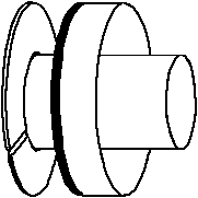 Unico UPC-23B Rectangular Fittings Power Take-Off for 1 Fiberglass