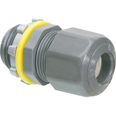 Arlington LPCG50W Low Profile Oiltight Strain Relief Cord Connector 1/2 in Trade .200 - .472 in
