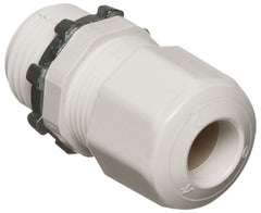 Arlington LPCG50W Low Profile Oiltight Strain Relief Cord Connector 1/2 in Trade .200 - .472 in