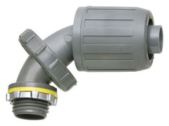 Arlington NMLT790 Zero to 90 Degree Push-On Liquid Tight Connector 3/4 in.