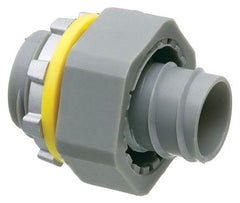 Arlington NMSC38 Non Metallic Screw On Straight Liquid Tight Connector 3/8