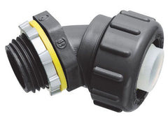 Arlington NMLT4575BL Non Metallic 45 Degree Connector 3/4 in Type B