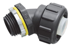 Arlington NMLT4538BL Non Metallic 45 Degree Connector 3/8