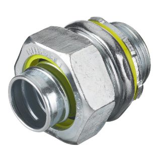 Wiring Device-Kellems H050 Non-Insulated Straight Male Metallic Liquidtight Connector 1/2 in