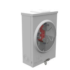 Milbank U8435-XL-TG-HSP 4 Term, Ringless, Small Closing Plate, Triplex Ground, Stainless Steel, Hasp, Extension Hex
