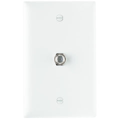 Legrand-On-Q TPCATVW 1 GHz F-Coupler Wall Plate, White (M10)