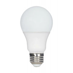 Satco S11406 A19 LED 9.8 Watt 2700K Medium Base 220 Degree Beam Spread 120 Volt