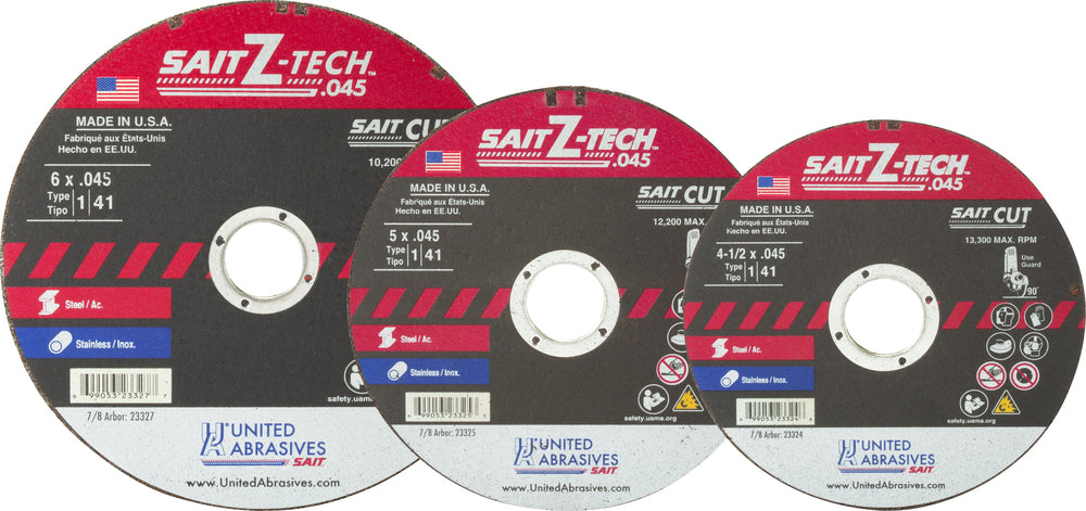 UNITED ABRASIVES SAIT 23324 GRINDING & CUT OFF WHEELS