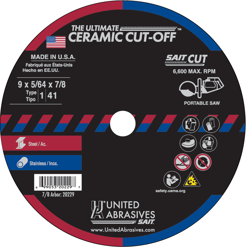 UNITED ABRASIVES SAIT 20229 ABRASIVE HAND PADS