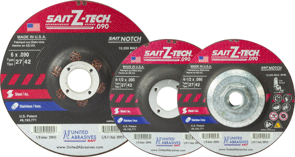 UNITED ABRASIVES SAIT 20953 GRINDING & CUT OFF WHEELS