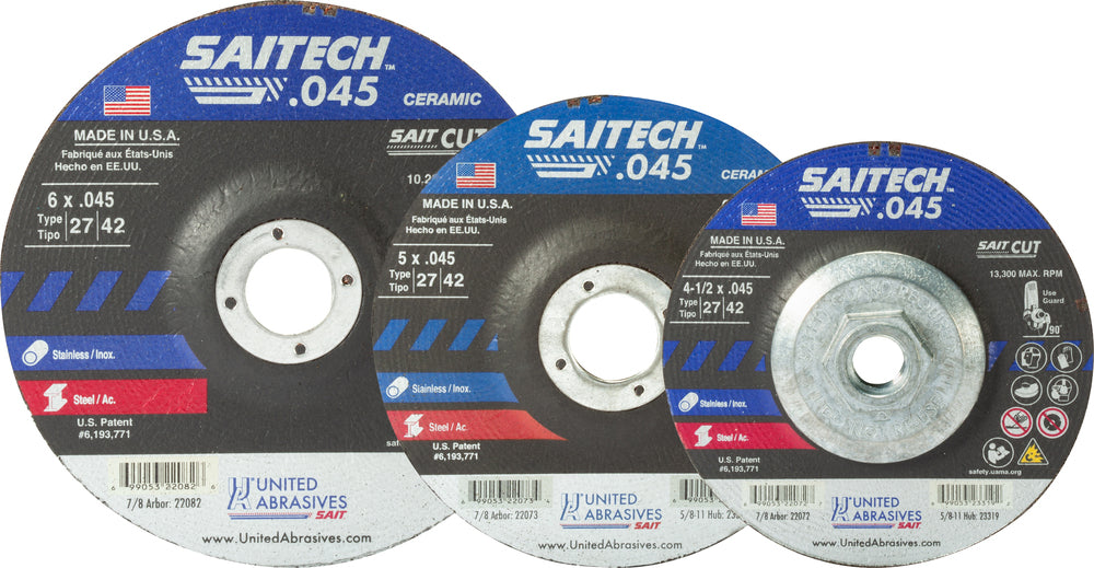 UNITED ABRASIVES SAIT 22082 GRINDING & CUT OFF WHEELS