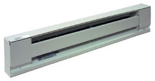 TPI H2905028S 500/375W Electric Baseboard Heater 240/208V 28 Baseboard Htr