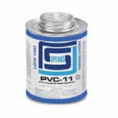 Spears PVC11G-010 1/2 Pint PVC-11 Heavy Body Gray PVC