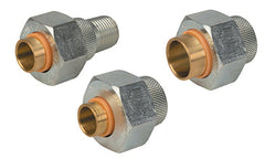 JOMAR 701-103 Brass Solder x Galvanized FIP 250 PSI