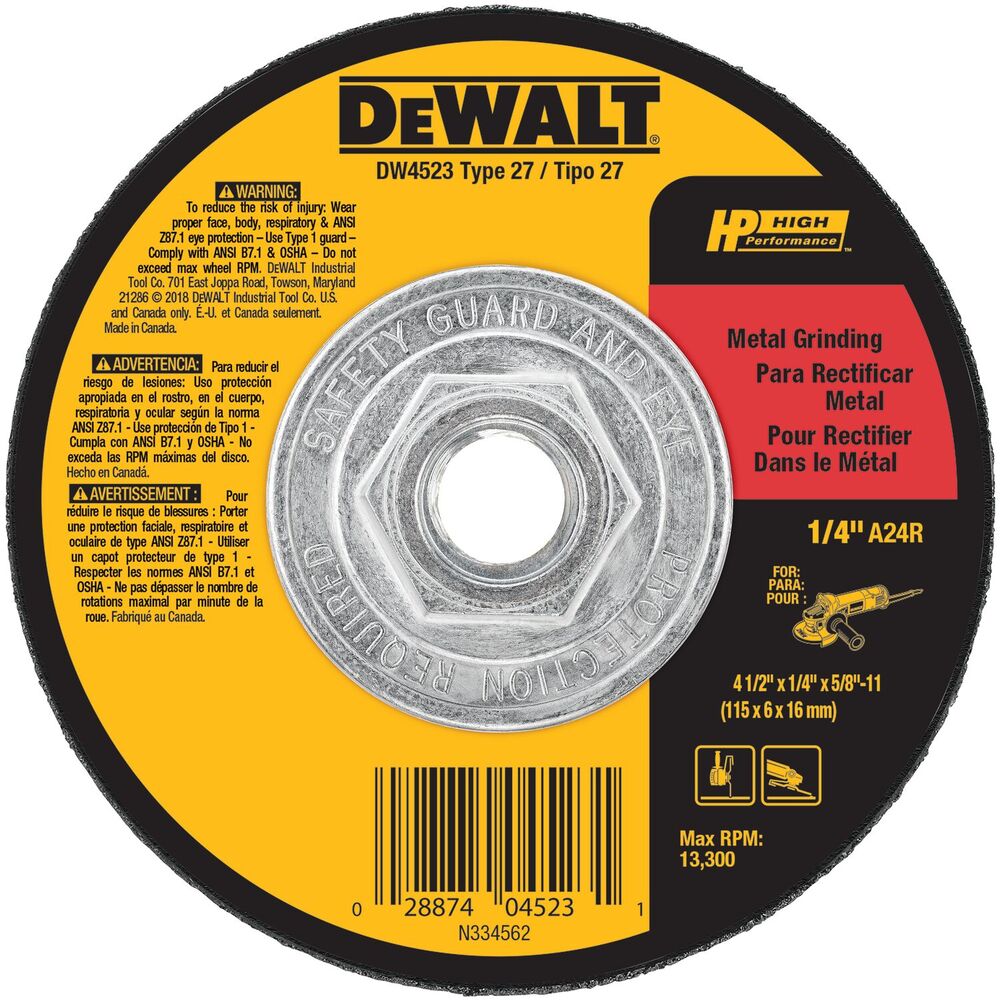 Dewalt DW4523Z Angle Grinder Power Tool