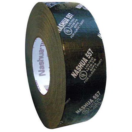 Berry 1086938 Premium Duct Tape, With Heavy-Duty PE Cloth Backing, UL181B-FX Listed, Black, 2 x 60 Yd