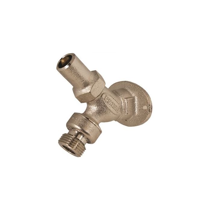 Prier C-258NP-75 C-258 Angle Sill Faucet - Loose Key - 3/4 - Nickel Plated