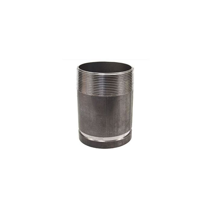 Victaulic FB45040U00 Model 40 SCH 40 Carbon Steel Adapter Nipple, 1-1/2 IN, 6 IN L, Grooved End X MNPT