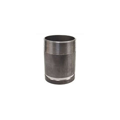 Victaulic FB45040U00 Model 40 SCH 40 Carbon Steel Adapter Nipple, 1-1/2 IN, 6 IN L, Grooved End X MNPT