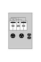 Midwest Electric Products U002C 100A Surface Unmetered 50/50/20