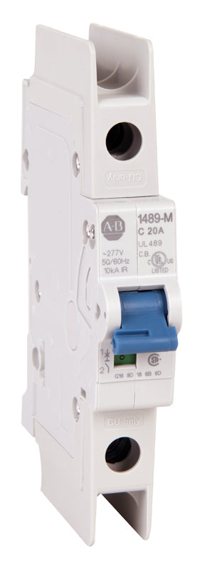 Rockwell Automation 1489-M1C020 Thermal-magnetic Circuit Breaker AC 1 Pole Configuration 1489-M