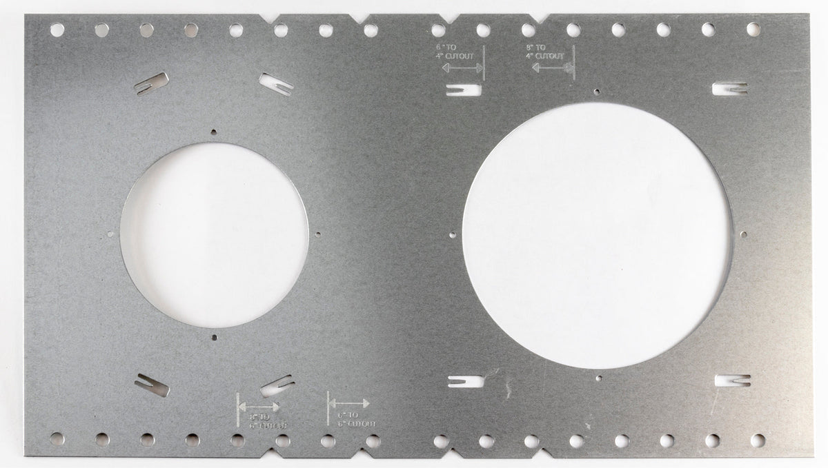 Philips FDLRN Round New Construction Plate for Flat Downlight