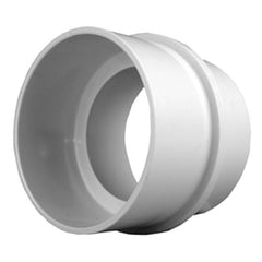 Charlotte Pipe PVC00117X0800 Plastic Pipe Adapter Coupling, PVC, 4 inch x 3 inch, Hub x Hub, Schedule 40