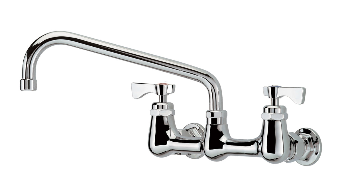 Krowne 14-810L Royal Series 8 Center Wall Faucet With 10 Spout