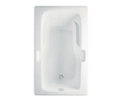 Aquatic 4272620V-WH Montrose II Element Soaker Bathtub 80 gal